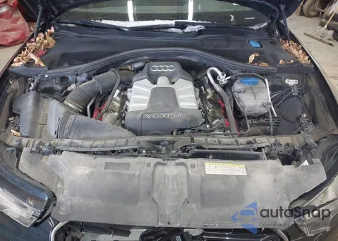 2013 Audi A6 3.0T Premium from USA, damaged, VIN WAUGGAFC0DN158622